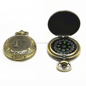 <span class=keywords><strong>Ebay</strong></span> promosyon Retro cep saati pusula sıcak satış, dış mekan kullanımı metal Vintage bronz pusula hediye seti - Product Image 6