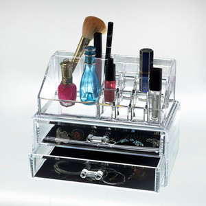 Organisateur de maquillage et de beauté, Transparent, en acrylique, offre en ligne - Product Image 2