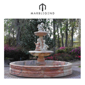 <span class=keywords><strong>Fontana</strong></span> d'Acqua in Marmo Naturale con Scultura <span class=keywords><strong>da</strong></span> <span class=keywords><strong>Giardino</strong></span> per Esterni in Vendita - Product Image 4