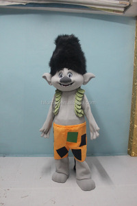 Funtoys CE trolls de amapola y rama de dibujos animados trajes de la mascota - Product Image 3