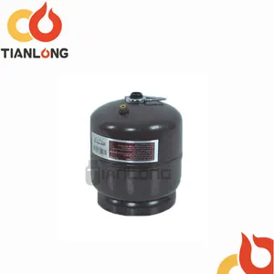 1.2L Refillable Low Pressure Metal Liquid Gas Canister With Burner For LPG