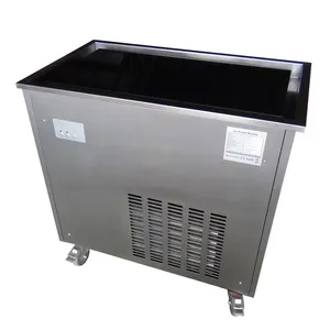 Donma Tava Doğal Mermer Levha Soğuk Taş kızarmış dondurma makinesi