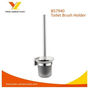Vente chaude Salle De Bains Accessoires En <span class=keywords><strong>Laiton</strong></span> <span class=keywords><strong>Brosse</strong></span> de <span class=keywords><strong>Toilette</strong></span> et Porte-Ensemble - Product Image 1
