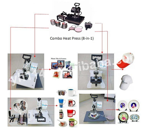 sublimation bati de la machine de transfert - Product Image 4