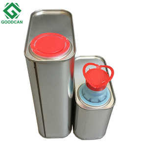 Prezzo di vendita della fabbrica rettangolare di latta di metallo 500ml di oliva barile di <span class=keywords><strong>petrolio</strong></span> - Product Image 5