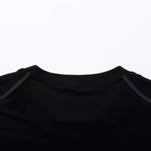D'été t-shirt col rond manches courtes hommes t-shirt à séchage rapide en gros appel de sport - Product Image 5