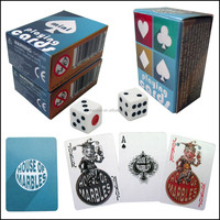 Cartes à Jouer Personnalisées pour Enfants, Jeu de Cartes pour Enfants, Mini Cartes de Poker 28x40mm, Vernis Brillant, Impression Offset
