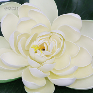 Di fabbrica di alta qualità diretta Artificiale giglio di Acqua di <span class=keywords><strong>fiori</strong></span> di Plastica per la Decorazione floreale - Product Image 5