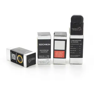 Farmaceutica personalizzato fiala di imballaggio della scatola di steroidi 10ml fiala scatola