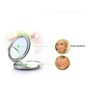 Specchietto Tascabile alla Moda, Specchio per il Trucco, Specchio Cosmetico di Qualità Stile Europeo per Signore - Product Image 5