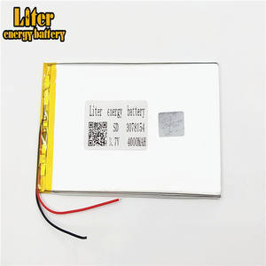 Lipo tablet PC <strong>3</strong>,7 V 3078154 rechargeable 4000 mAh lithium polymer battery - Product Image 2