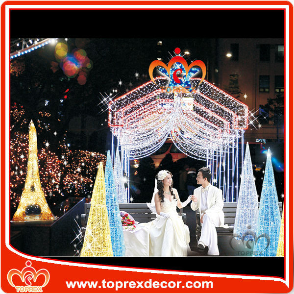 2014 металл обычай Эйфелева башня брелок