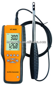 텔레스코픽 프로브가 있는 HT-9829 스마트 센서 열선 풍속계 - Product Image 6