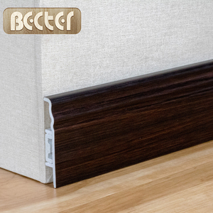 PVC WPC Sàn Ốp Chân Tường Board Với Cáp Bọt Ván Chân Tường - Product Image 4