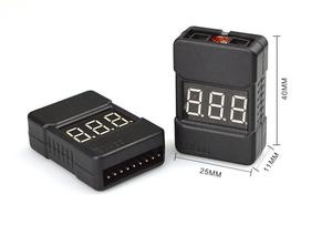 Тестер напряжения батареи Lipo BX100 1-8S/сигнализация зуммера низкого напряжения/Проверка напряжения батареи с двумя динамиками, Лидер продаж - Product Image 6