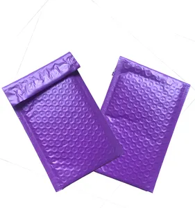 Custom Purple Poly Bubble Mailer Co-extruded Padded Envelopes