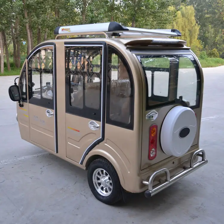 Tricycle électrique simple, pas cher, 3 roues, voiture/Van, Cargo