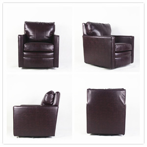 Make-to-order poltrone in pelle nera divano sedia <span class=keywords><strong>e</strong></span> divano - Product Image 6
