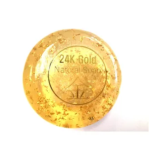 High Quality Natural Handmade 24k Gold Face Soap