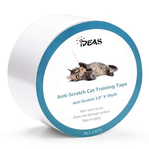 Nastro adesivo antigraffio per gatti con nastro adesivo biadesivo ideale per divani, porta, protezione per gatti da compagnia <span class=keywords><strong>3</strong></span> "<span class=keywords><strong>X</strong></span> 30Yds - Product Image 3