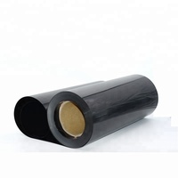 Feuille de plastique Opaque rigide en polypropylène noir de qualité alimentaire, 1mm, rouleau PP pour plateau à Blister, livraison gratuite