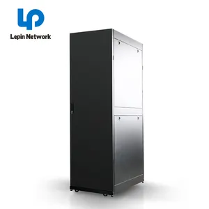 Armoire de serveur/rack réseau informatique en métal noir bon marché sur mesure Ningbo Lepin 19 pouces 42u 18u pour centre de données - Product Image 3