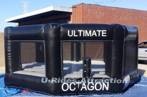 Terrain de jeu extrême gonflable multi-sports en PVC, octogone, football, basketball, panier, matériau en bâche, comprend des kits de réparation pour - Product Image 5