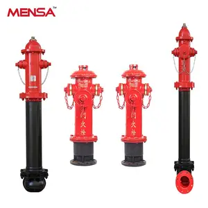 Outdoor ground fire hydrant for sale with certification in fire fighting use
