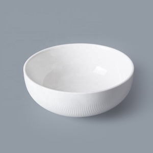 High Quality European Style Strong Wedding Hall White Porcelain Wholesale Price White <strong>Cereal</strong> <strong>Bowl</strong> Dinner <strong>Set</strong> - Product Image 4