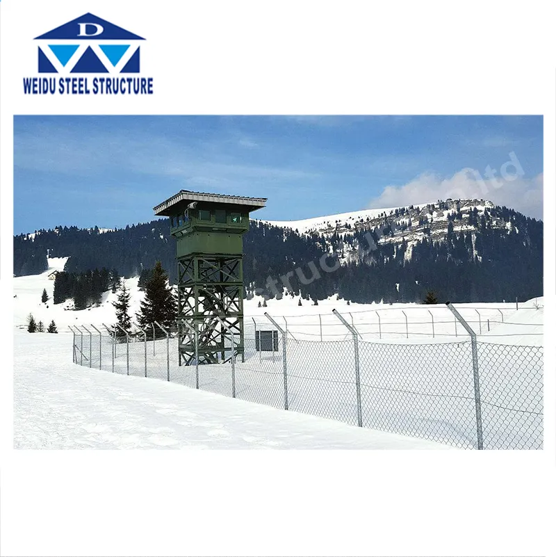 Kunden spezifische Größe Gefängnis Sicherheits turm Wachtturm Turm Stahl durch Brandschutz/landwirtschaft liche Bewässerung/Telekommunikation sturm