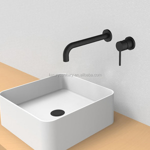 High Quality Oil Rubbed Bronze Orb Black Color Inwall Mounted <strong>Concealed</strong> Brass <strong>Basin</strong> <strong>Faucet</strong> <strong>Mixer</strong> <strong>Tap</strong>