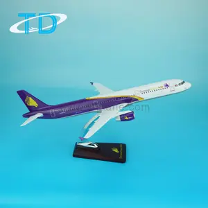 空中客车 A321 规模 1/100 飞机模型为商业礼品和销售
