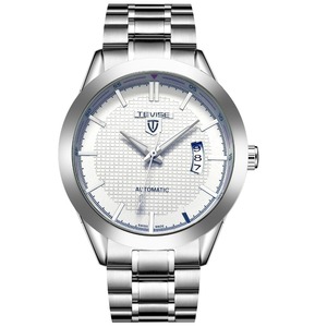 Tevise brand Autoamtic men Black Watch, Time clock with Big Digital - Product Image 2