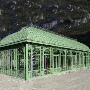 Decorazione esterna In Metallo Ferro Pavilion