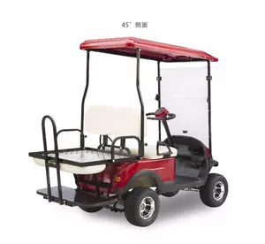价格实惠的电动高尔夫汽车带充电器定制电池颜色产地座椅攀爬智能速度控制器