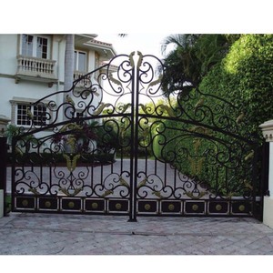 Diseño de Puerta Simple de Hierro Forjado, Imágenes de Diseños de Puertas para <span class=keywords><strong>Casa</strong></span> - Product Image 6