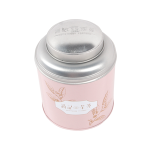 Cao Chất Lượng <span class=keywords><strong>Fine</strong></span> Màu Hồng Xinh Đẹp Trà Cà Phê Thực Phẩm Bao Bì Hộp Thiếc Với Bên Trong Nắp - Product Image 2