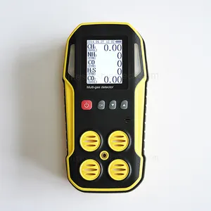 เครื่องตรวจจับแบบพกพา De Gas,NH3, CO2, H2S, CH4, CO, 5เครื่องวิเคราะห์ก๊าซสำหรับฟาร์มไก่ - Product Image 1