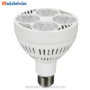 Shenzhen DAYTON Lighting ETL Approved Sudut Sorot 15 Derajat untuk Accent Lighting Counter Perhiasan 30W PAR30 Bohlam LED