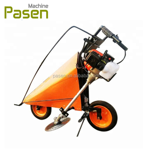 Mini moissonneuse de poivre de <span class=keywords><strong>millet</strong></span> de riz à deux temps à poussée manuelle; pour la carotte de grain; les composants de noyau incluent l'équipement - Product Image 1