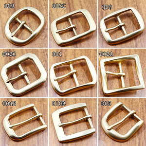Fibbia per cintura con perno in ottone massiccio da 35mm di dimensioni interne - Product Image 2