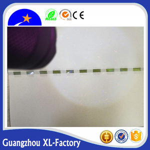 <strong>Security</strong> <strong>Thread</strong> <strong>Paper</strong> Fluorescent Micro Text <strong>Security</strong> <strong>Thread</strong> and Holographic <strong>Security</strong> <strong>Thread</strong>, Windowed Green Gold Free Virgin - Product Image 4