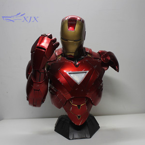 Estatua <span class=keywords><strong>de</strong></span> Busto <span class=keywords><strong>de</strong></span> Guerrero Blindado Futurista <span class=keywords><strong>de</strong></span> Ciencia Ficción, Figura <span class=keywords><strong>de</strong></span> Acción <span class=keywords><strong>de</strong></span> Superhéroe con Daños <span class=keywords><strong>de</strong></span> Batalla, Decoración <span class=keywords><strong>de</strong></span> Escritorio Coleccionable - Product Image 1