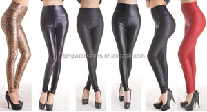 Leggings in Pelle Latex Sexy Taglie Forti per <span class=keywords><strong>Donna</strong></span> all'Ingrosso - Product Image 2