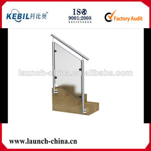 Taille sur mesure en acier inoxydable en verre main courante balustre <span class=keywords><strong>escalier</strong></span> rampe pour l'extérieur - Product Image 1