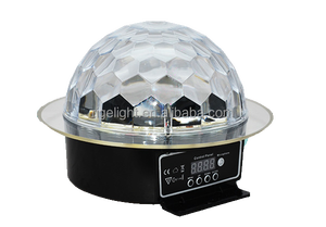 3x3w RGB OVNI de cristal mágica bola mágica de cristal LED automático de apoyo sonido activo DMX modo de control - Product Image 2