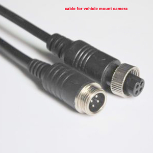 AHD vehículo montado sistema de <span class=keywords><strong>seguridad</strong></span> vigilancia 4 pin conector cable CCTV Cámara cable - Product Image 1