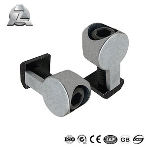 ZJD-2038 d'extrusion de profil de fente en T en aluminium en gros accessoires de connecteur de fixation d'ancrage standard - Product Image 2