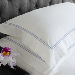 Commercio all'ingrosso di Lusso 100% Cotone Set di Biancheria Da Letto Dell'hotel Con Linee Ricamo - Product Image 4