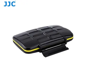 Для 8x SD карты JJC MC-SD8 жесткая структура, резиновый уплотненный водо непроницаемый чехол для карт памяти держатель для MC/ SD карты